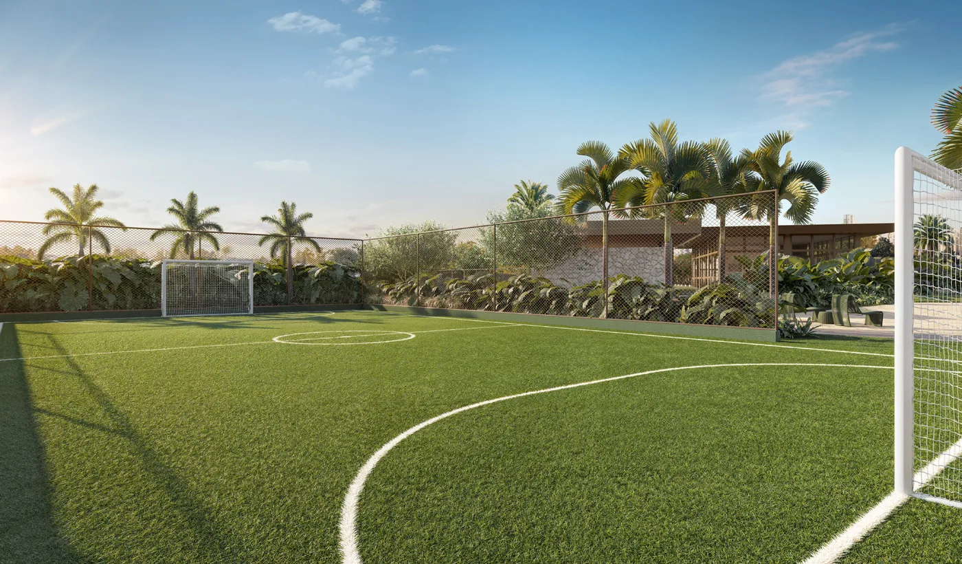 Quadra de futebol society — Jardim da Hípica Residences